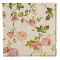 Papierservietten 20er-Set Kletterrosen Ranken Beige-Rosa 33x33 cm von Clayre & Eef (73141)