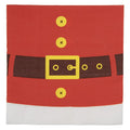 Papierservietten 20er-Set Weihnachtsmann Kostüm Gürtel Rot-Gold 33x33 cm von Clayre & Eef (73158)