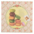 Papierservietten 20er-Set Französische Macarons Rosen-Medaillon Puderrosa 33x33 cm von Clayre & Eef (73188)