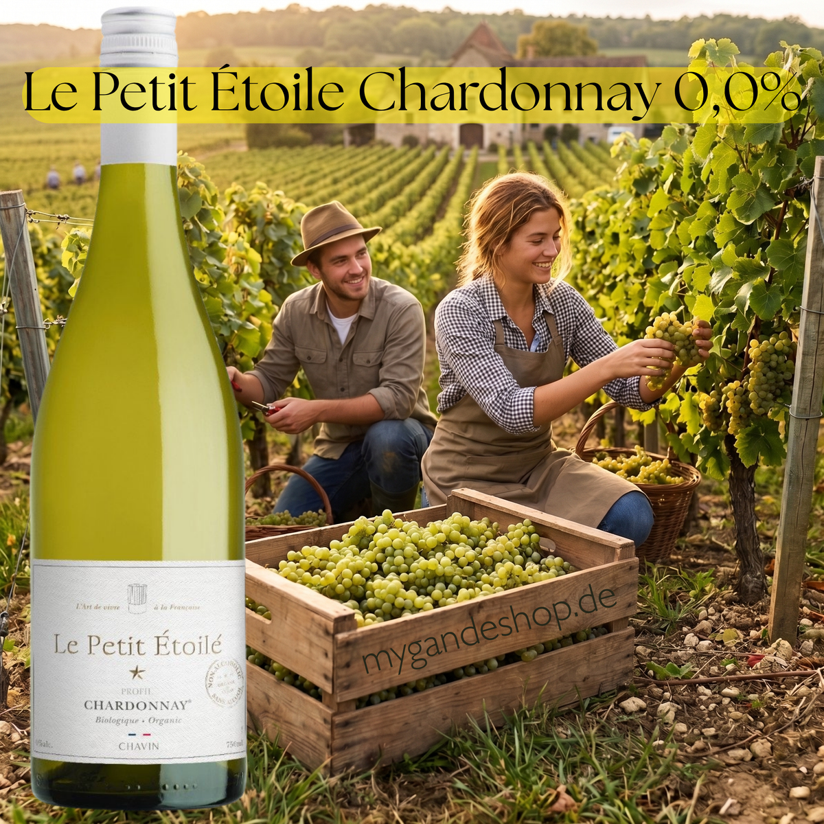 Le Petit Étoile Chardonnay 0,0% Bio – Alkoholfreier Weißwein