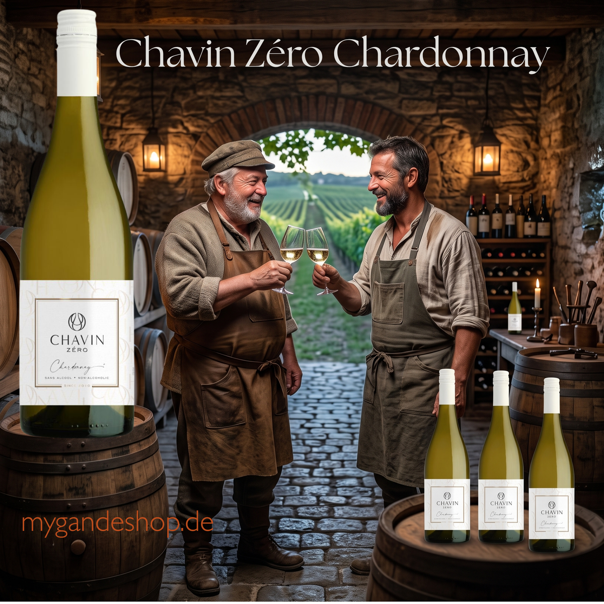 Chavin Zéro Chardonnay 0,0% – Alkoholfreier Weißwein
