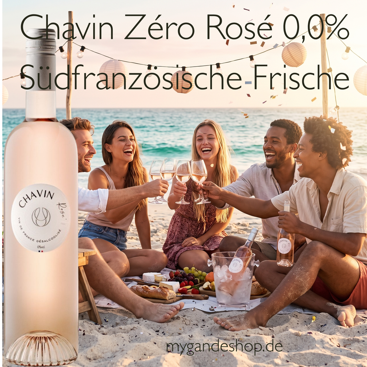 Chavin Zéro Rosé 0,0% – Alkoholfreier Roséwein