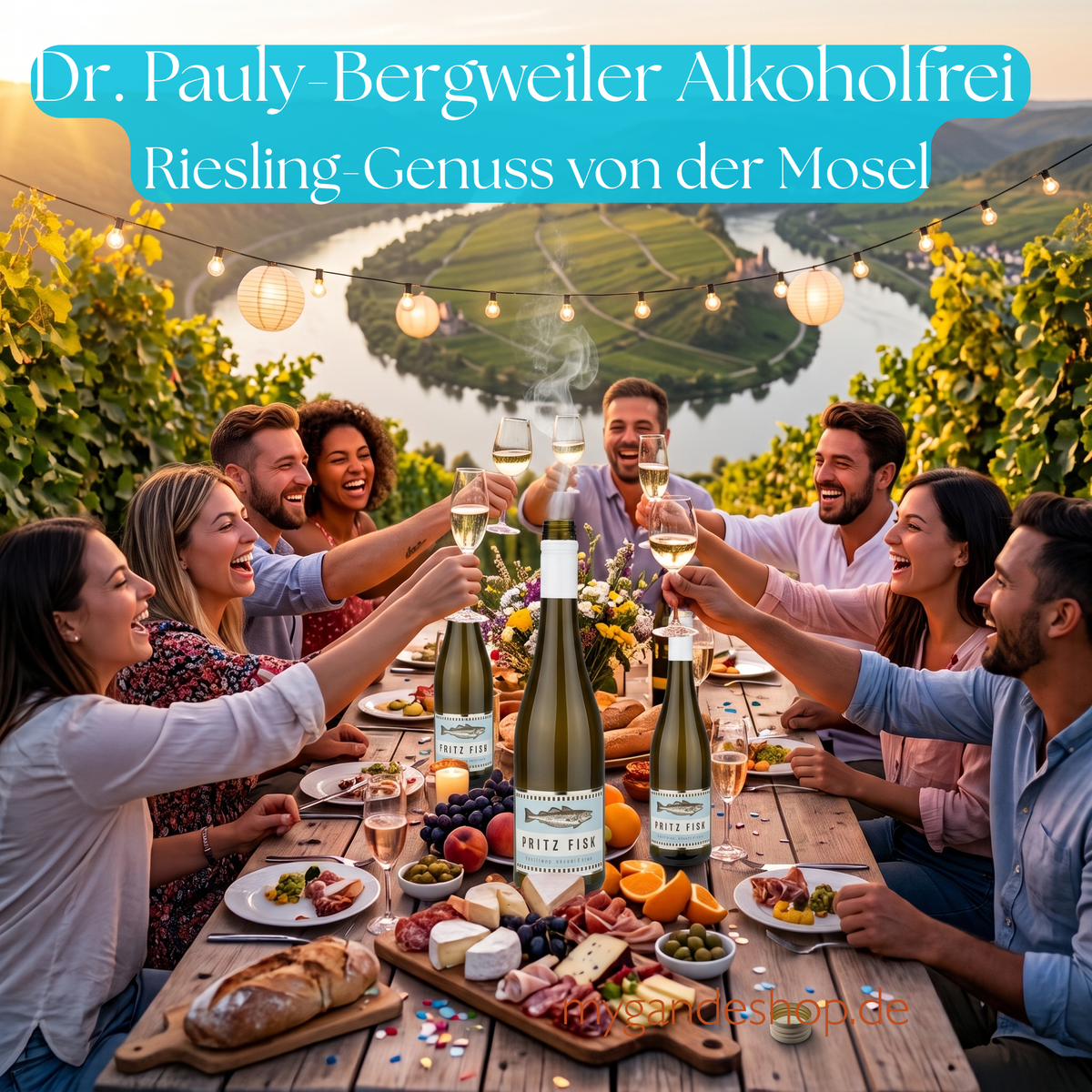 Dr. Pauly-Bergweiler Riesling Alkoholfrei – Feiner Moselgenuss