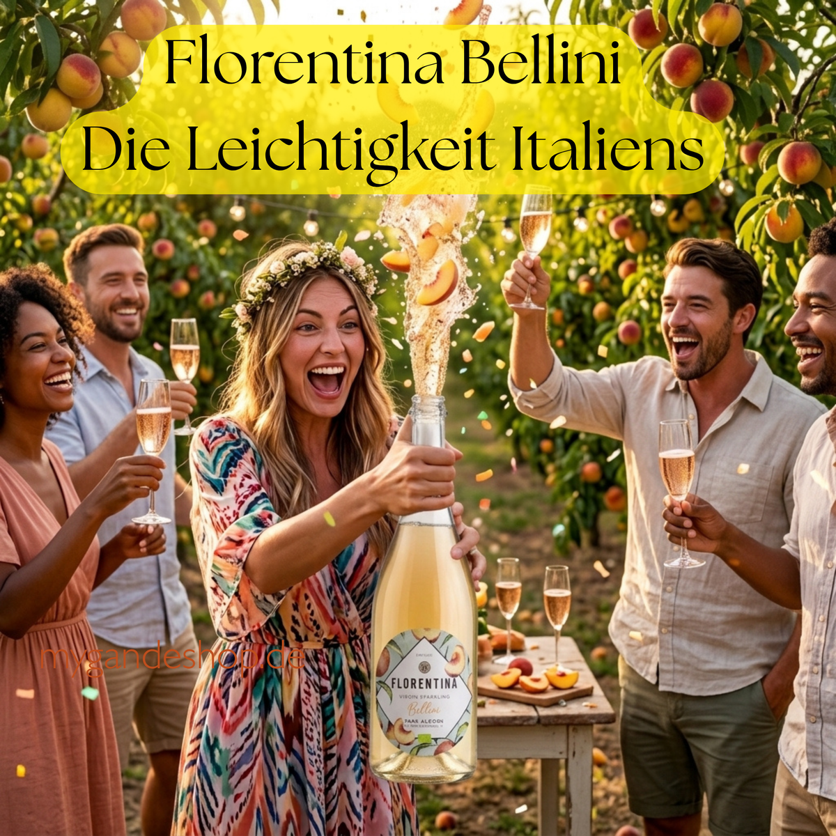 Florentina Bellini 0.0% Bio – Italienische Eleganz, Alkoholfrei