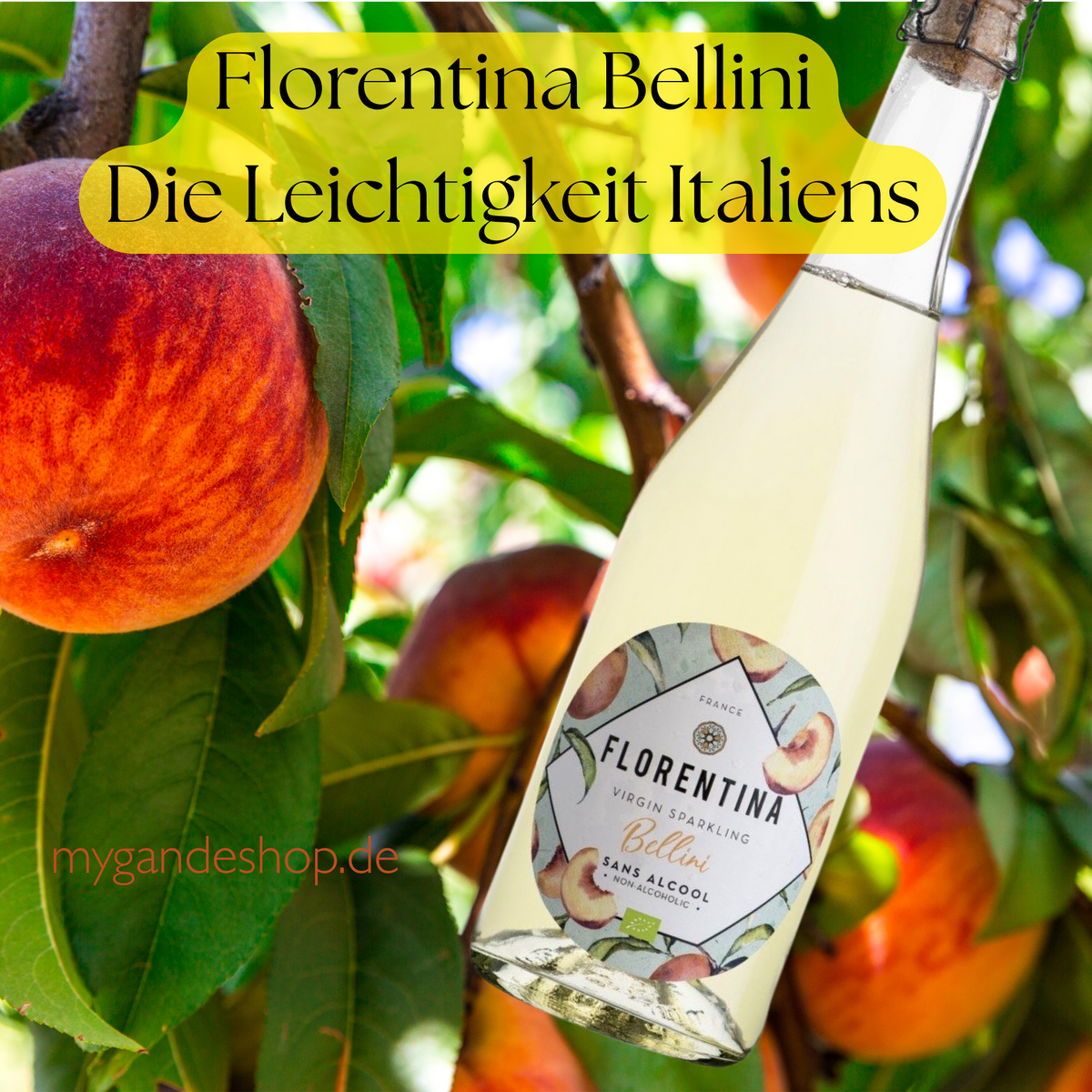 Florentina Bellini 0.0% Bio – Italienische Eleganz, Alkoholfrei
