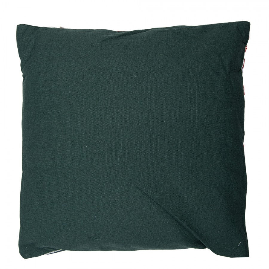 Clayre & Eef Dekokissen Zuckerstangen Jacquard-Webung / Stick-Optik 45 × 45 × 4 cm (KG023.137)