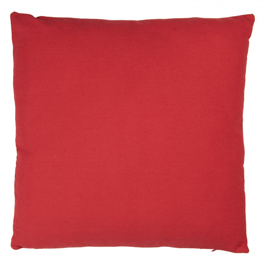 Clayre & Eef Dekokissen Hirsche & Tannenbaum Merry Christmas Fein Bestickt 45 × 5 × 45 cm (KG023.176)