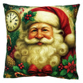 Clayre & Eef Dekokissen Weihnachtsmann Santa Claus Festliches Motiv 45 × 45 × 4 cm (KG023.205)