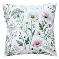 Clayre & Eef Dekokissen Botanische Wildblumen & Heilpflanzen Sommerwiese 45 × 45 × 4 cm (KG023.234)
