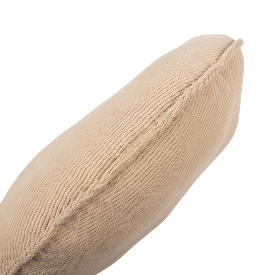 Clayre & Eef Dekokissen Mond Formkissen Feincord mit Kordelpaspel 45 × 5 × 40 cm (KG035.034)