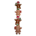 Form-Tischläufer Lebkuchen Weihnachten Braun 35x162 cm silhouettiert von Clayre & Eef (KT065.015)