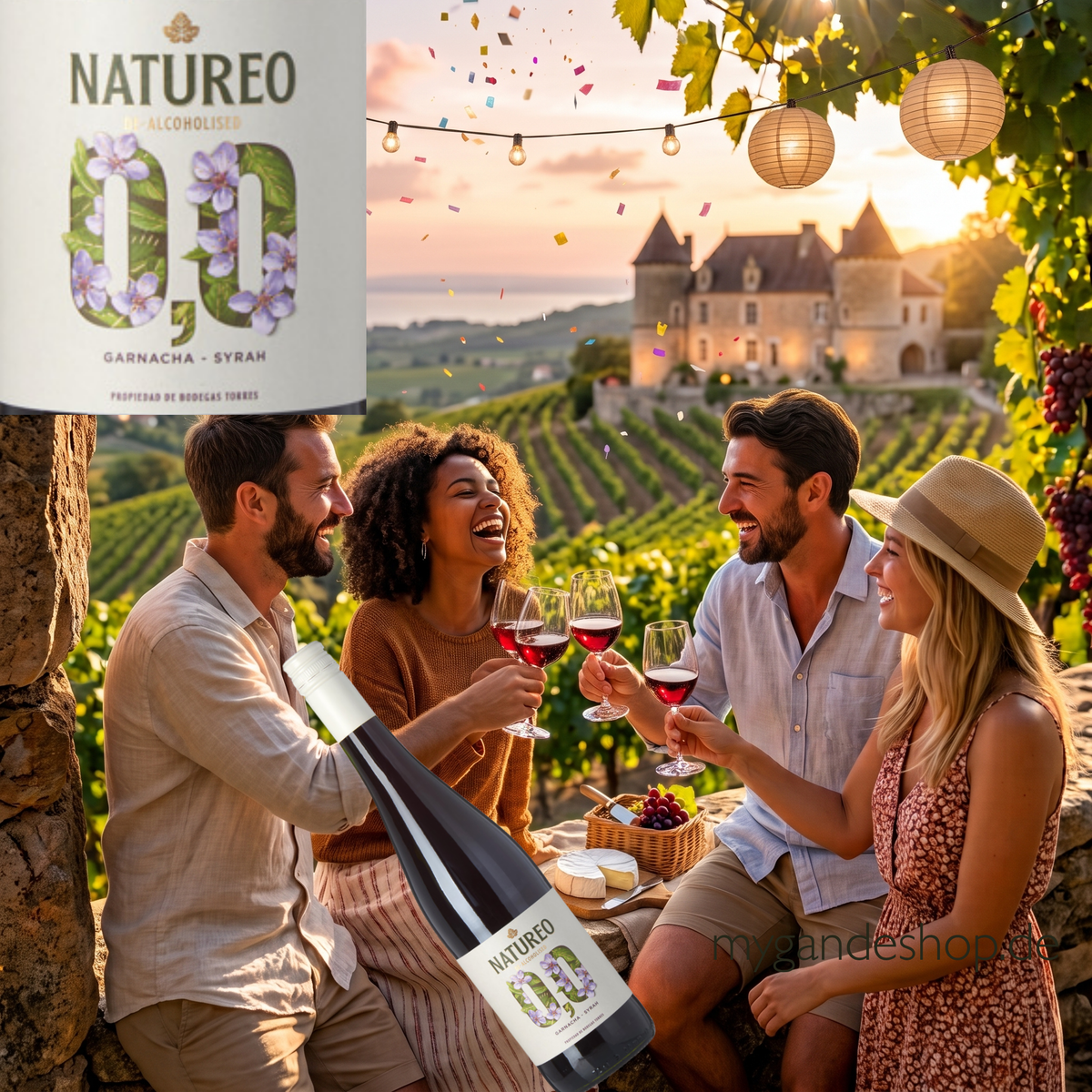 Torres Natureo Garnacha & Syrah 0,0% – Alkoholfreier Rotwein