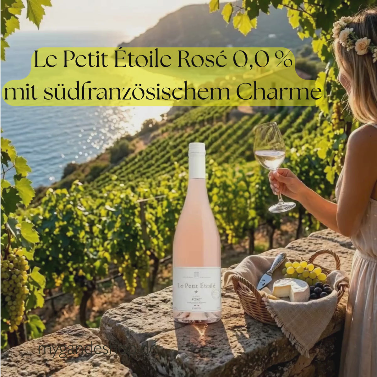 Le Petit Étoile Rosé Cabernet 0,0% Bio – Alkoholfreier Roséwein