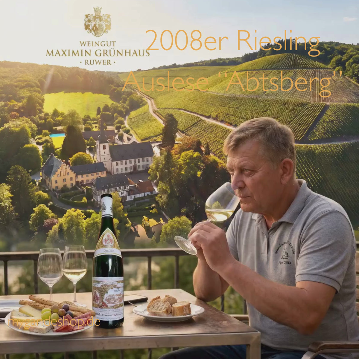 2008 Maximin Grünhäuser Abtsberg Riesling Auslese Ruwer