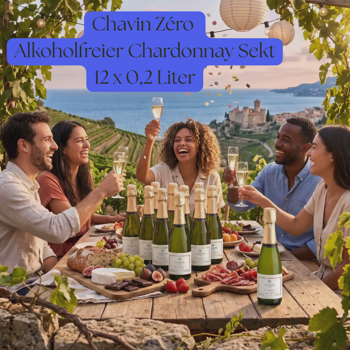 Chavin Zéro Sparkling Chardonnay Piccolo (12 × 0,2 l)