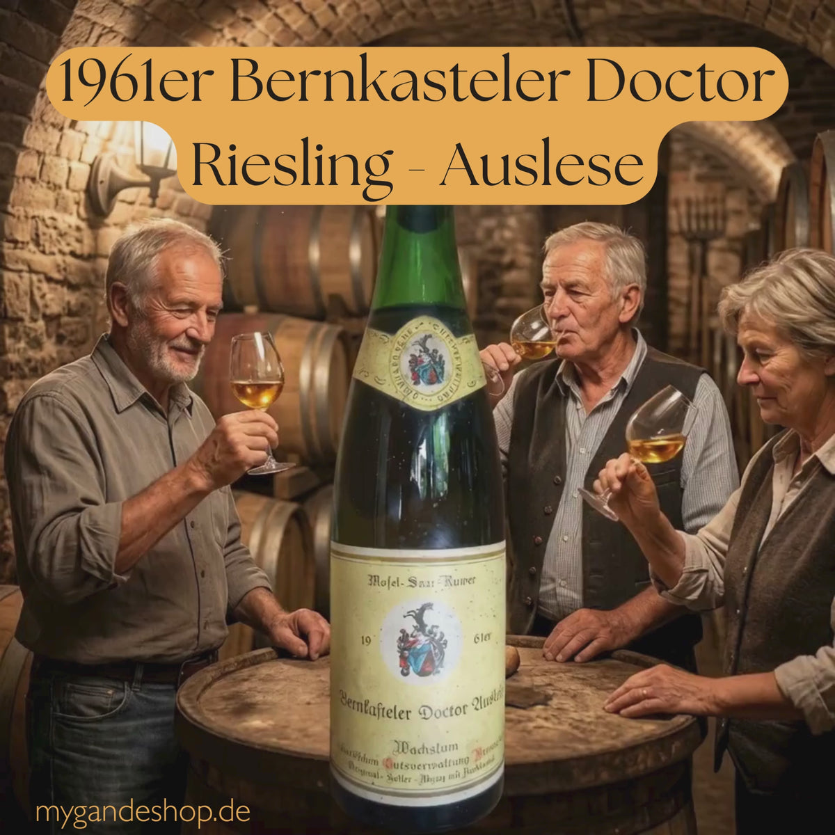 1961 Bernkasteler Doctor Riesling Auslese Mosel Saar Ruwer