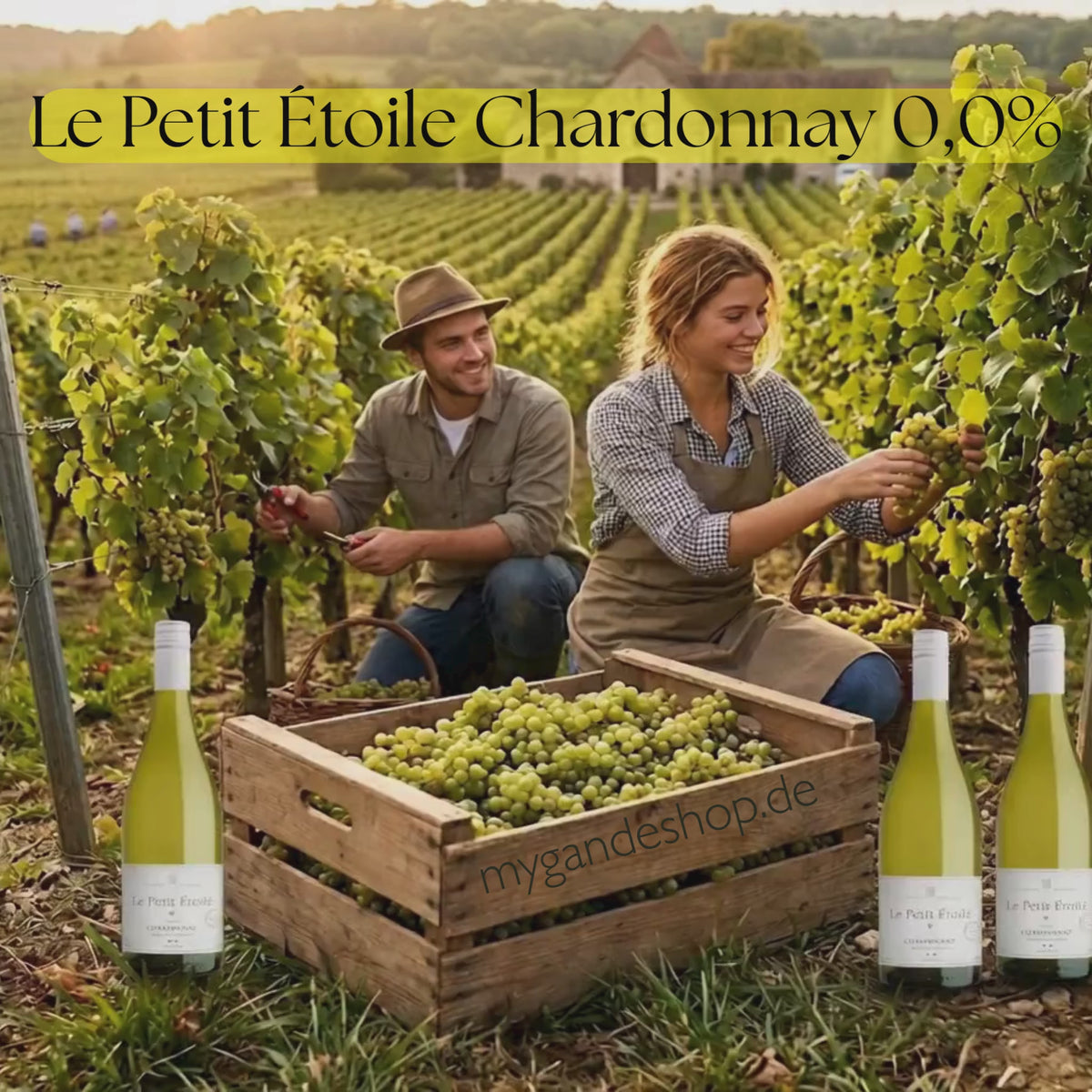 Le Petit Étoile Chardonnay 0,0% Bio – Alkoholfreier Weißwein
