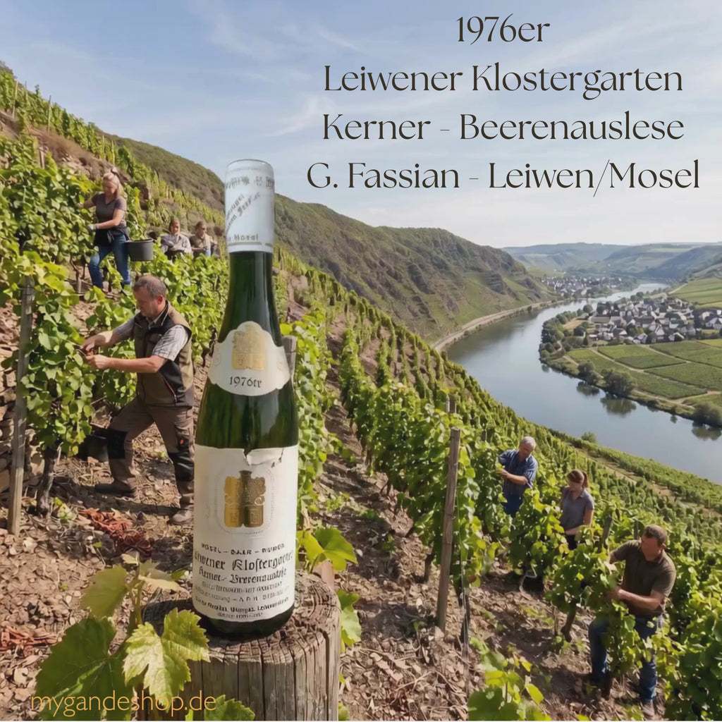 1976 Leiwener Klostergarten Kerner Beerenauslese Mosel-Saar-Ruwer 0,375 ltr.