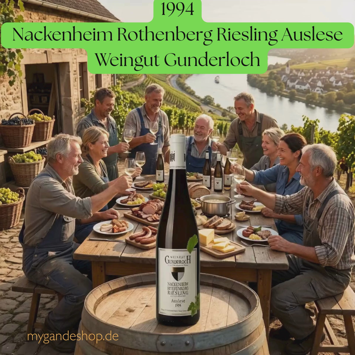 1994 Nackenheim Rothenberg Riesling Auslese Weingut Gunderloch Rheinhessen
