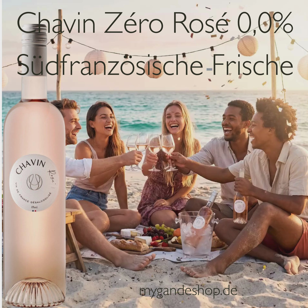 Chavin Zéro Rosé 0,0% – Alkoholfreier Roséwein