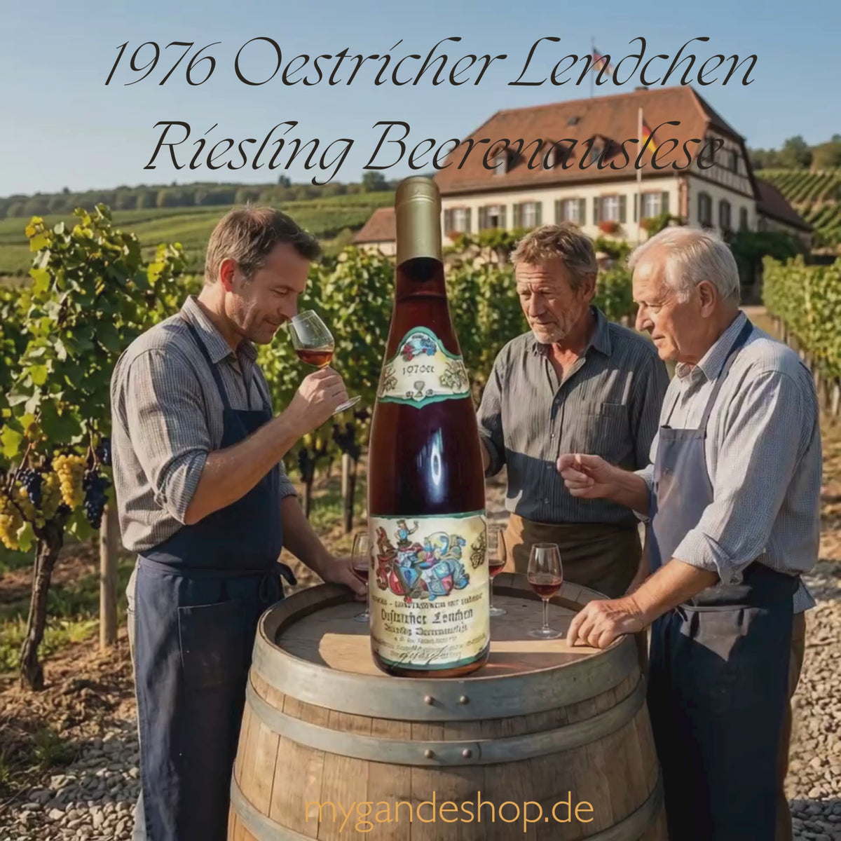 1976 Oestricher Lendchen Riesling Beerenauslese Wgt. Ferdinand Herke Rheingau