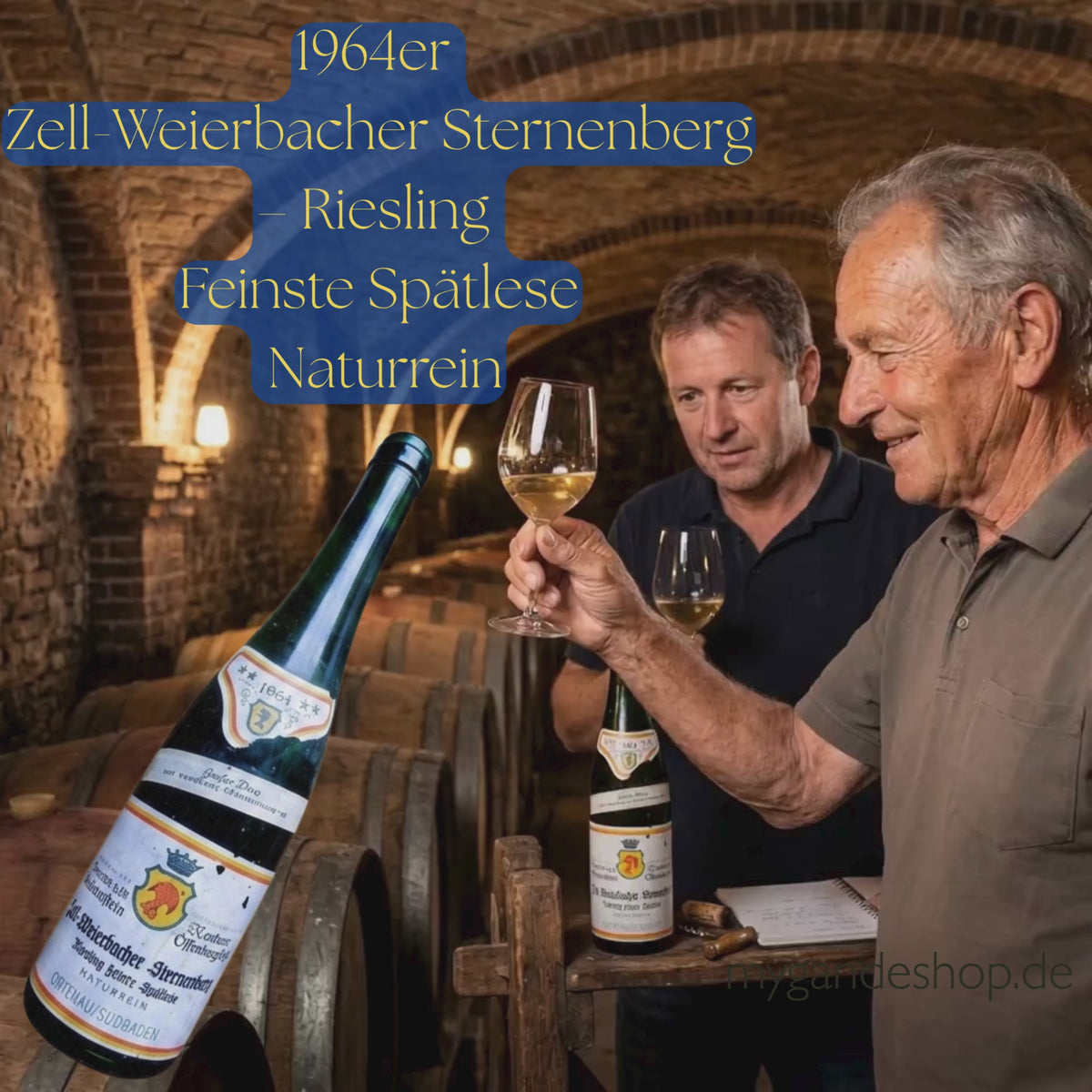 1964er Zell-Weierbacher Sternenberg – Riesling Feinste Spätlese Naturrein (Ortenau/Baden)
