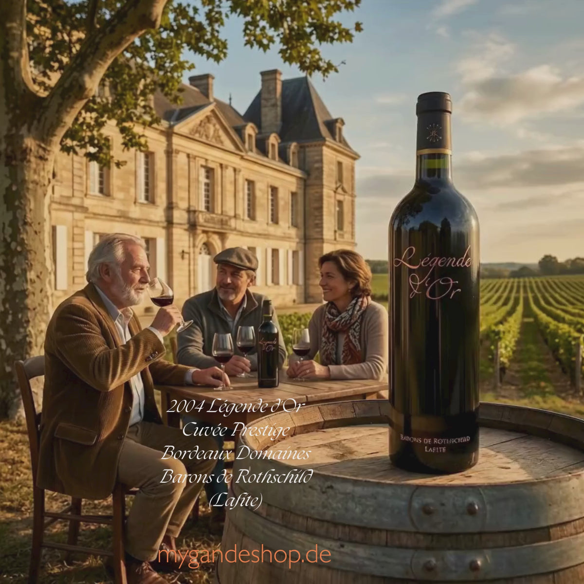 2004 Légende d'Or Cuvée Prestige Bordeaux Domaines Barons de Rothschild (Lafite)