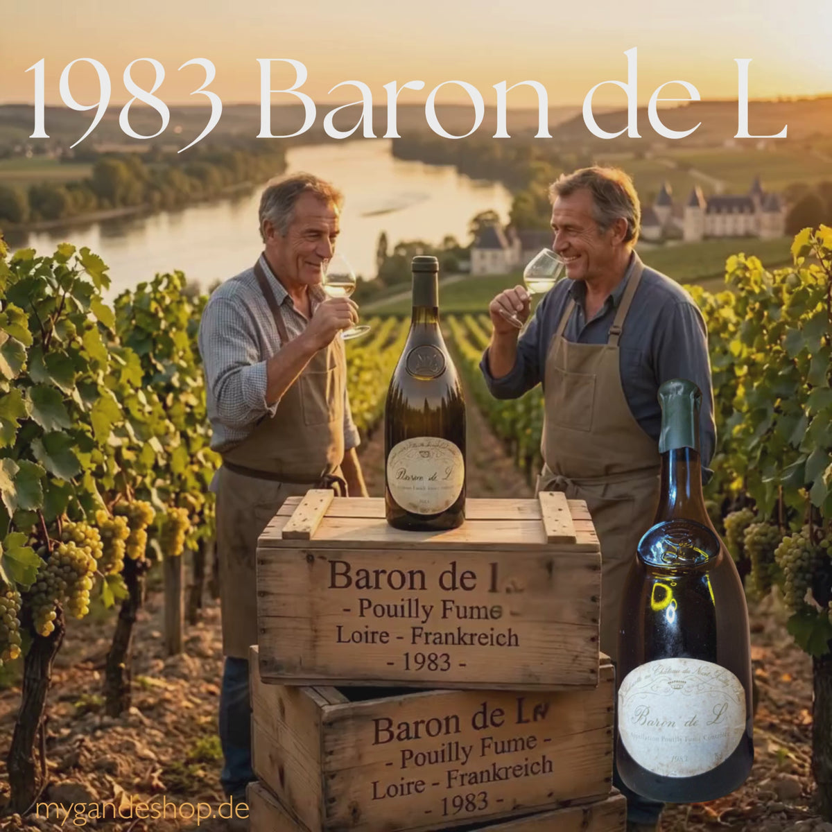 1983 Baron de L. Pouilly-Fumé - Château du Nozet (Ladoucette)) Loire, Frankreich
